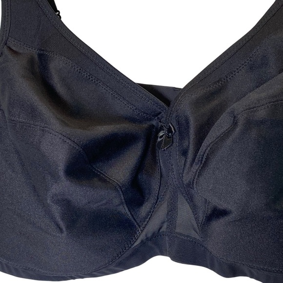 Glamorise Full Figure Plus Sz 44DD  MagicLift Active Support Bra Wirefree #1005 - Picture 3 of 8